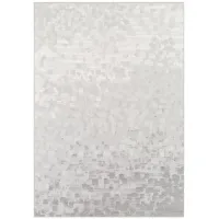 Contempo Area Rug in Light Gray, White by Surya