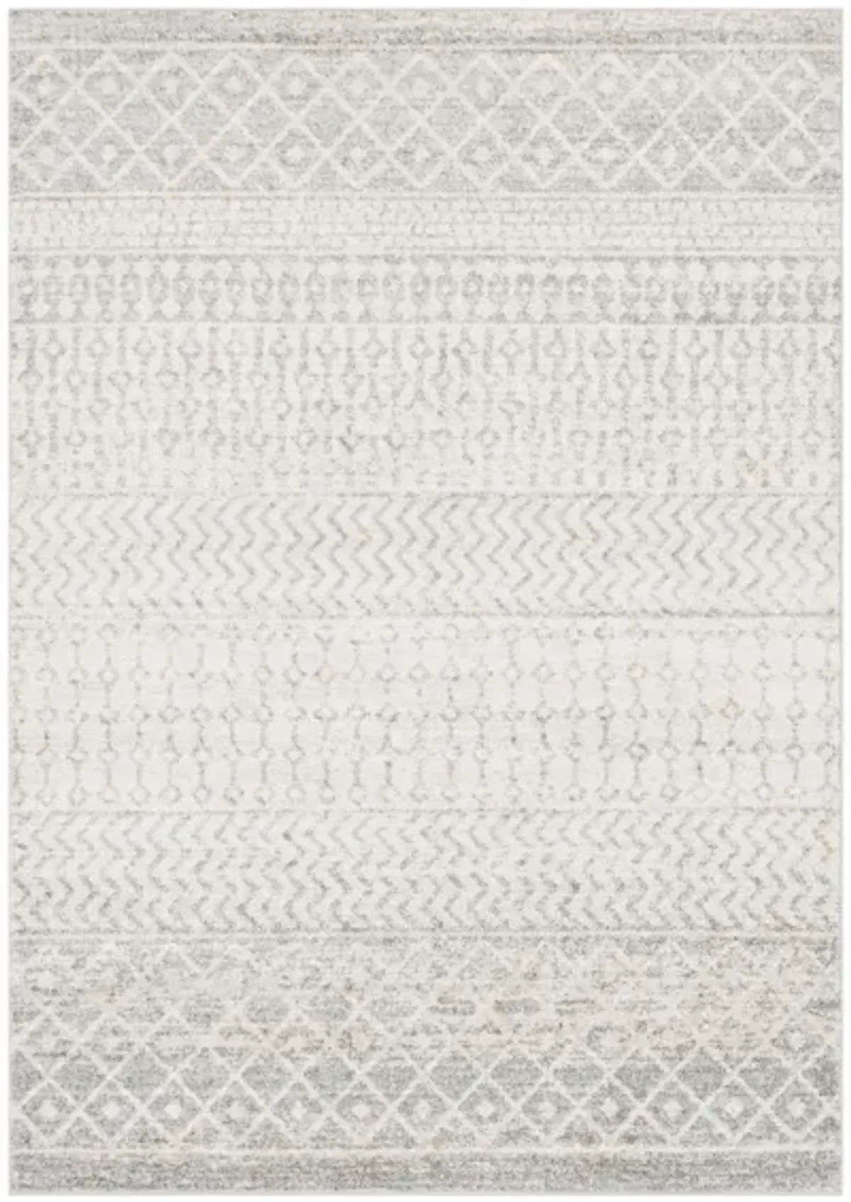 Elaziz Area Rug in Gray, White by Surya