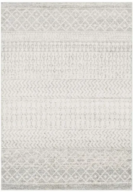 Elaziz Area Rug in Gray, White by Surya