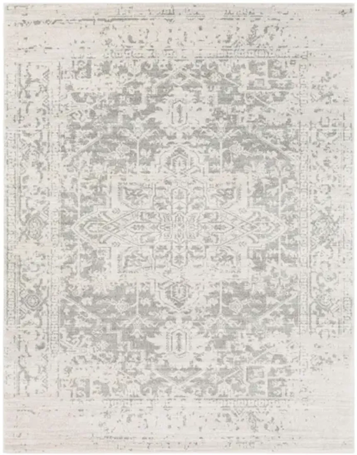 Harput Area Rug in Charcoal, Gray, Beige by Surya