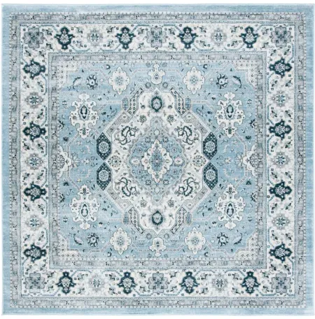 Isabella Area Rug in Blue/Creme by Safavieh