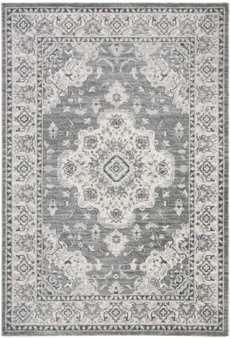 Isabella Area Rug in Gray/Light Gray by Safavieh