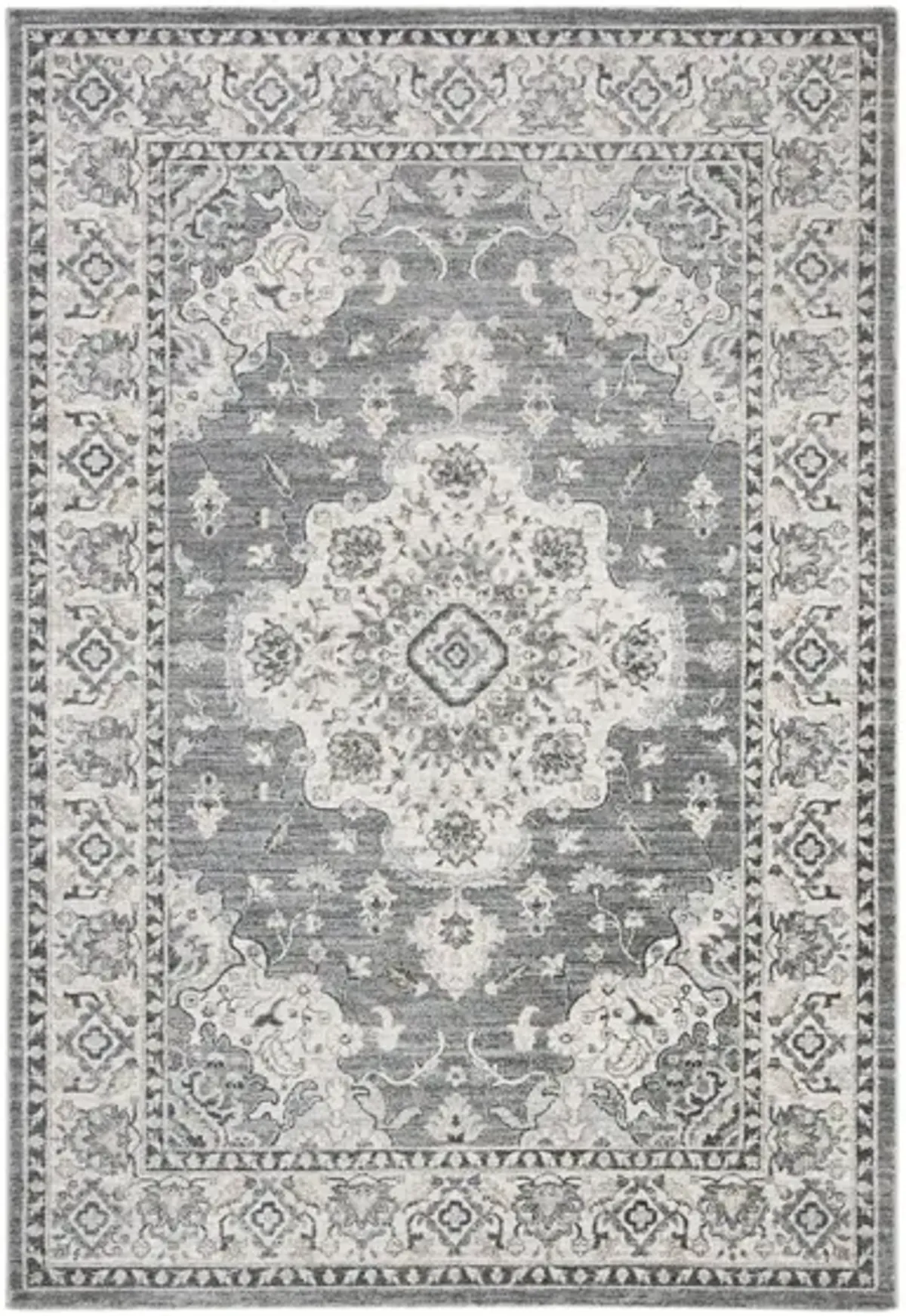 Isabella Area Rug in Gray/Light Gray by Safavieh