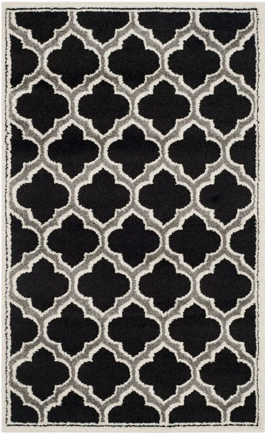 Amherst Area Rug in Anthracite/Ivory by Safavieh
