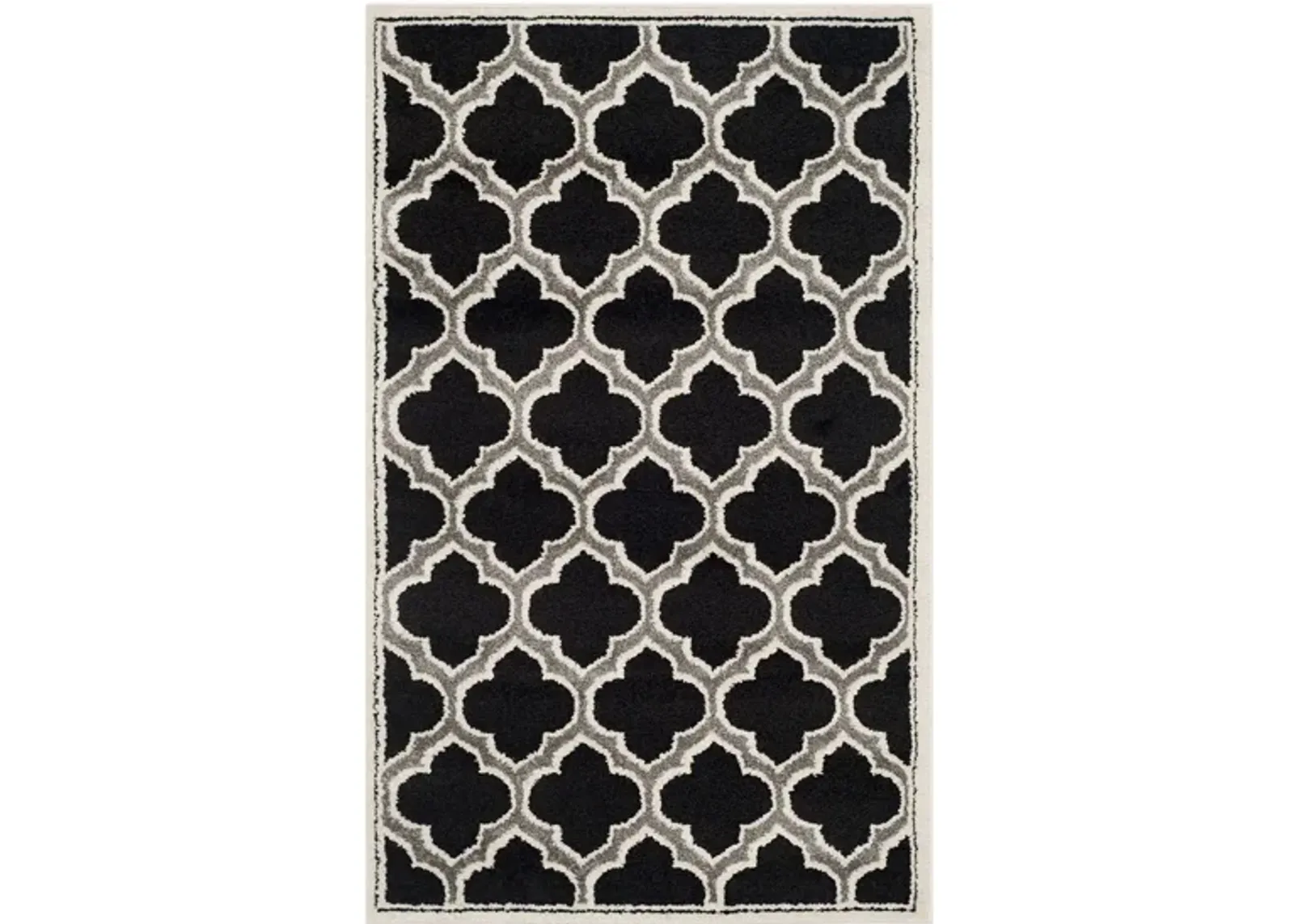 Amherst Area Rug in Anthracite/Ivory by Safavieh