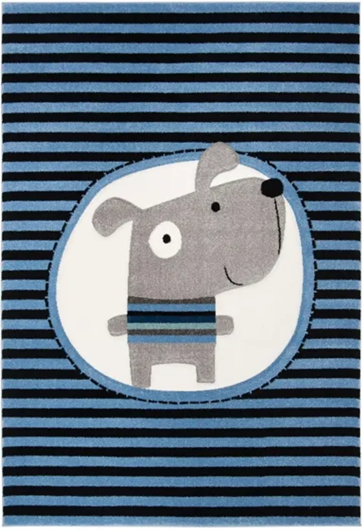 Carousel Puppy Kids Area Rug