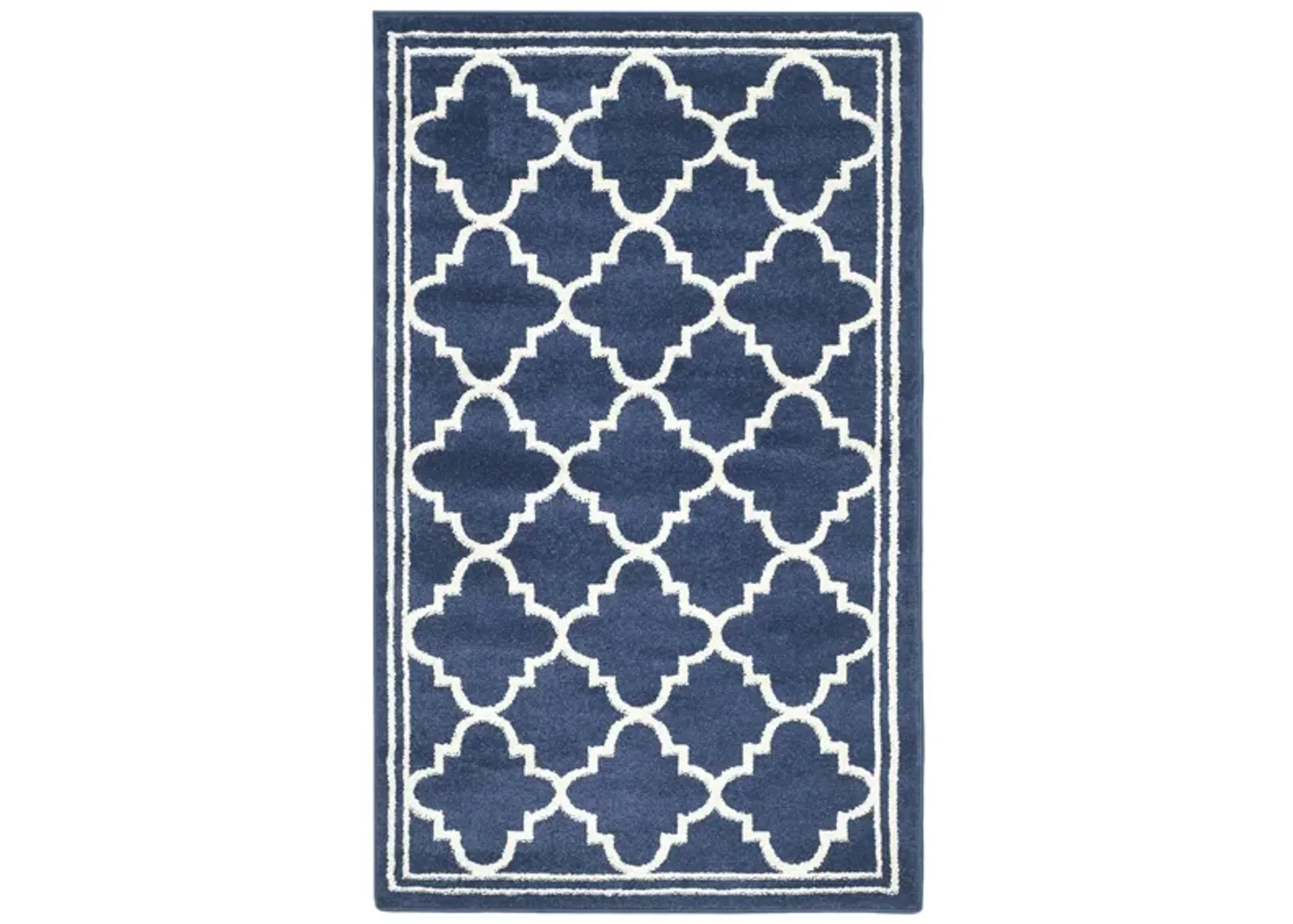 Amherst Area Rug in Navy/Beige by Safavieh