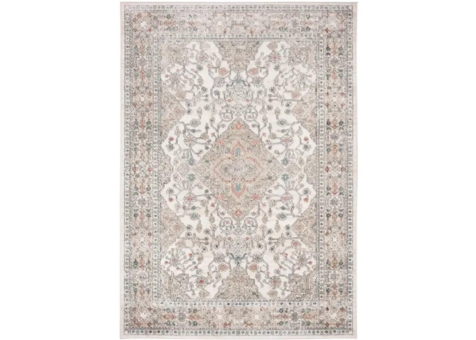 Oregon Area Rug in Gray/Ivory by Safavieh