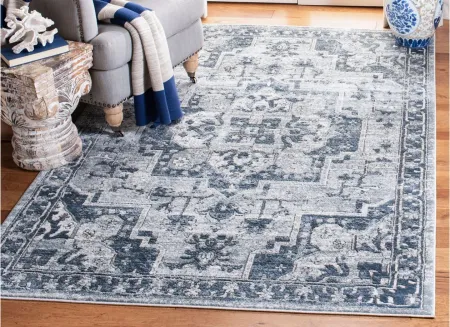 Oregon Area Rug in Navy/Ivory by Safavieh