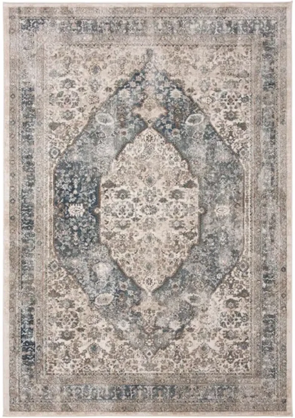 Oregon Area Rug in Beige/Gray by Safavieh