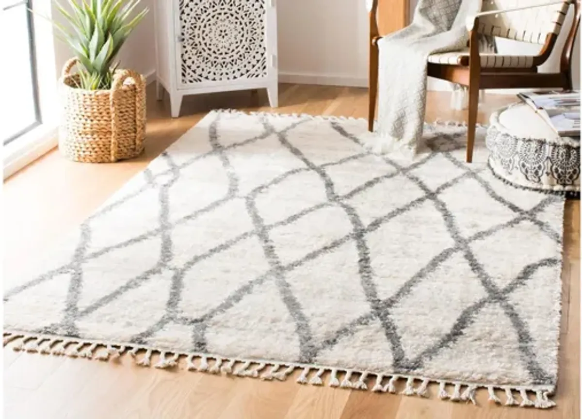 Berber Fringe Shag Area Rug