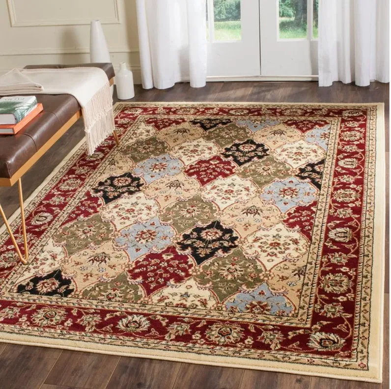 Guildhall Area Rug in Multi / Red by Safavieh