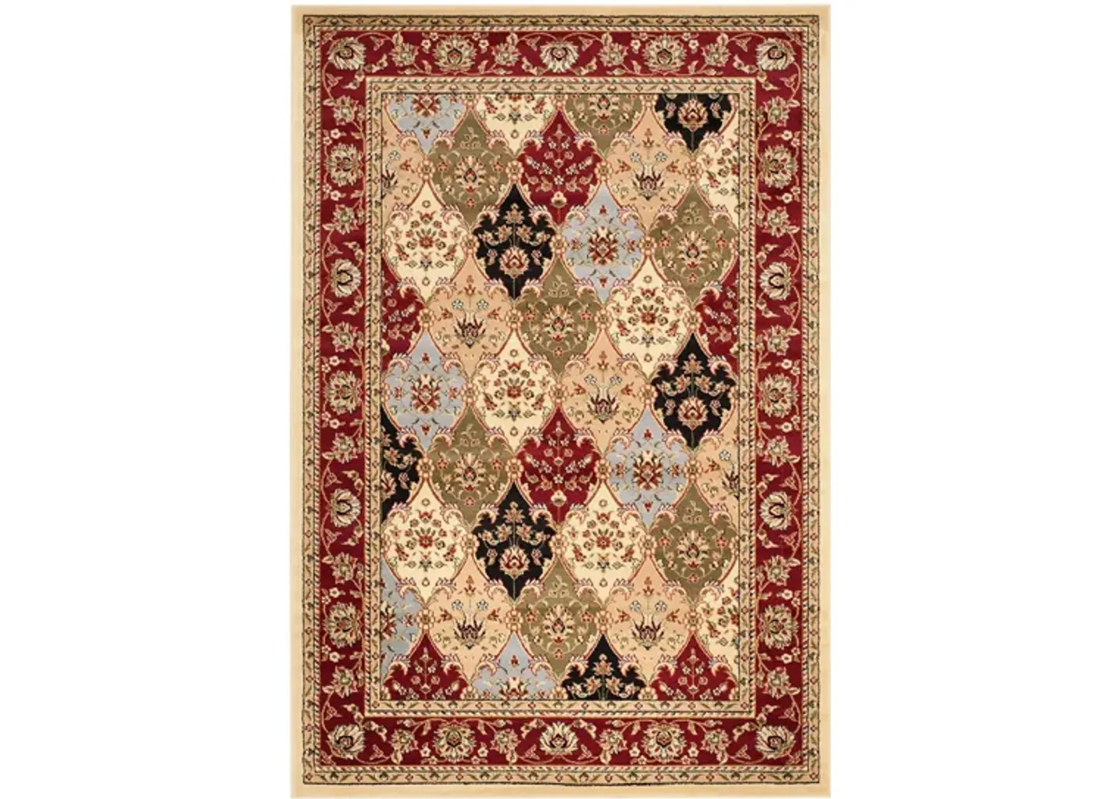 Guildhall Area Rug in Multi / Red by Safavieh