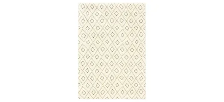 Elias Area Rug in Ivory/Sand by Bellanest