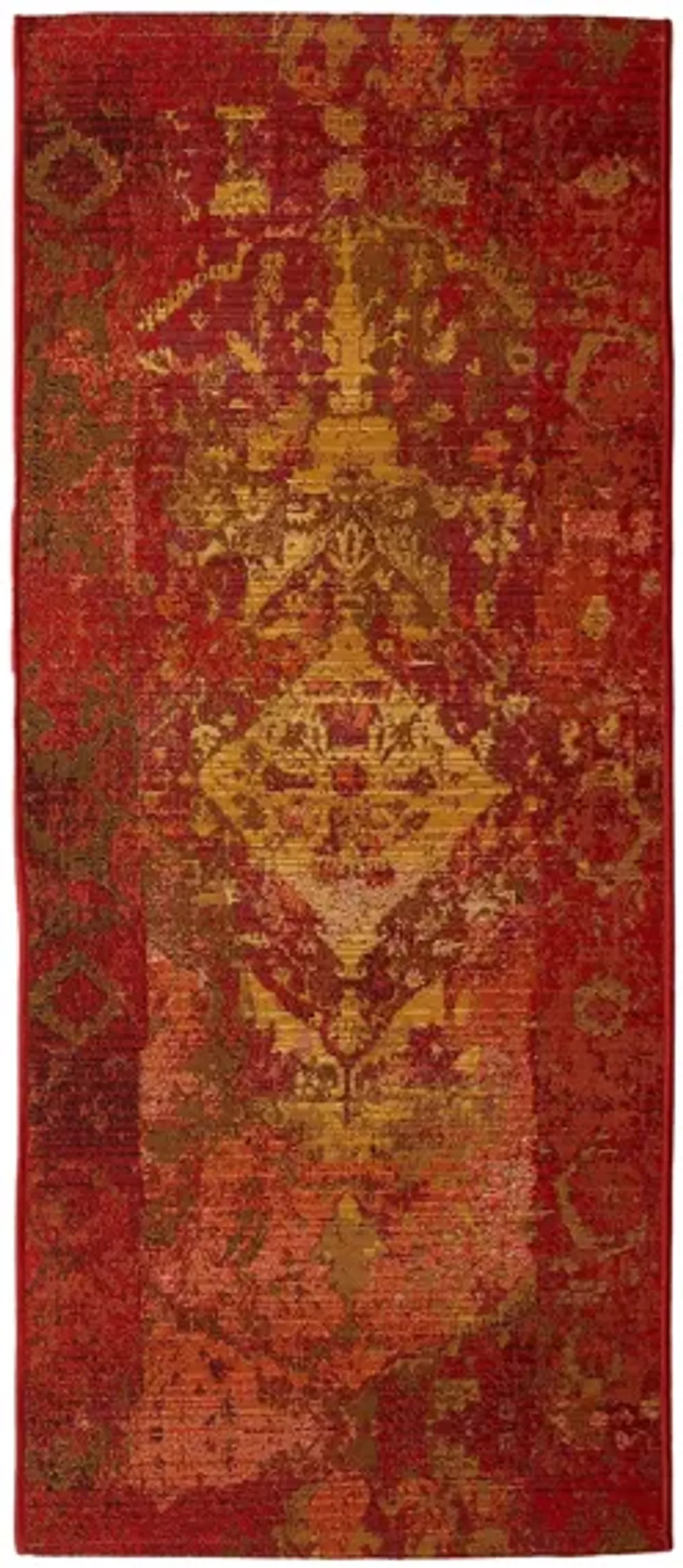 Liora Manne Marina Kermin Indoor/Outdoor Area Rug in Saffron by Trans-Ocean Import Co Inc