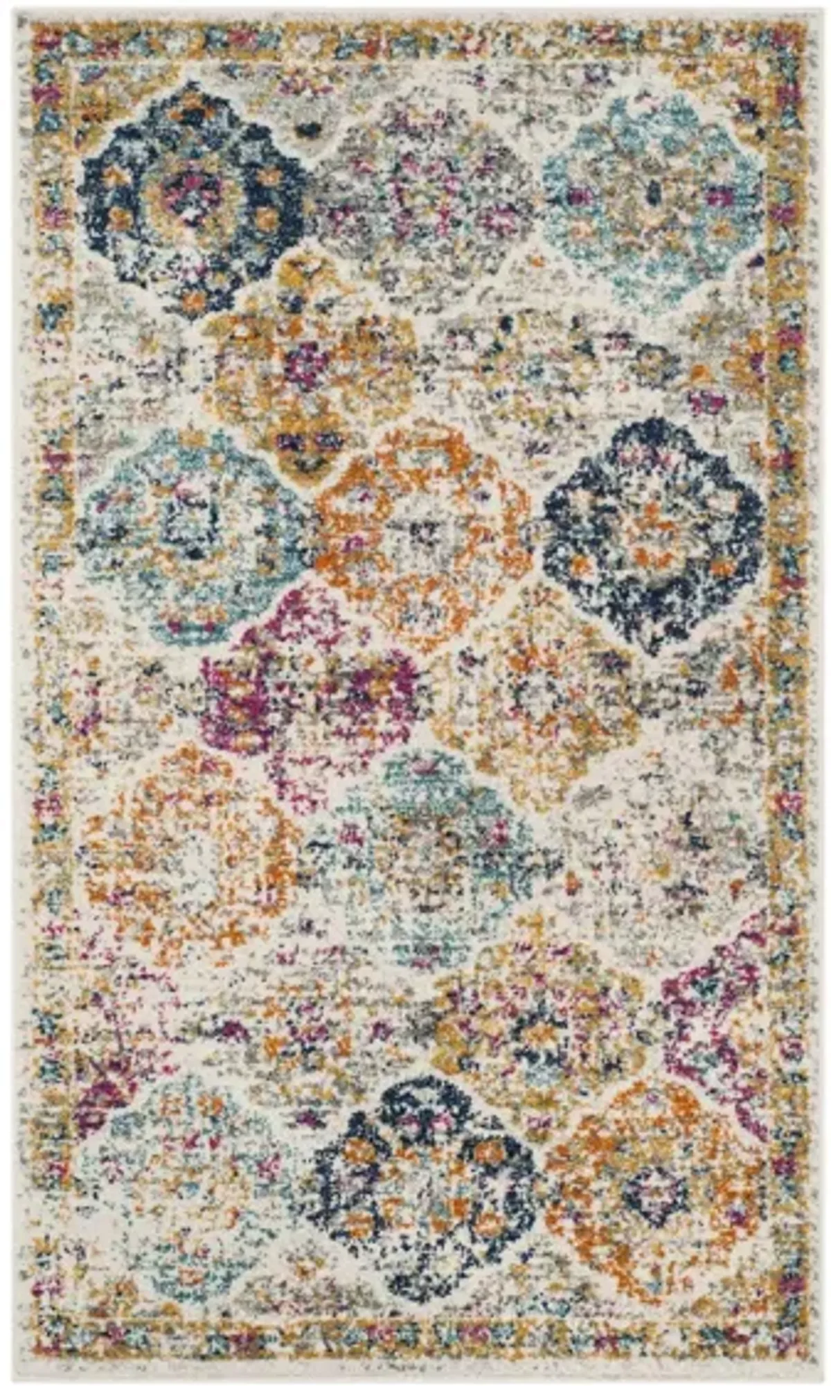 Madison Area Rug in Cream/Multi by Safavieh