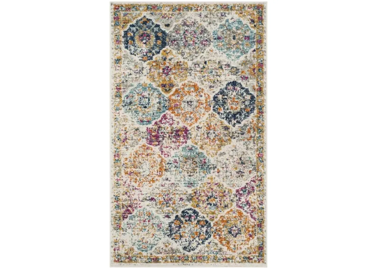 Madison Area Rug in Cream/Multi by Safavieh