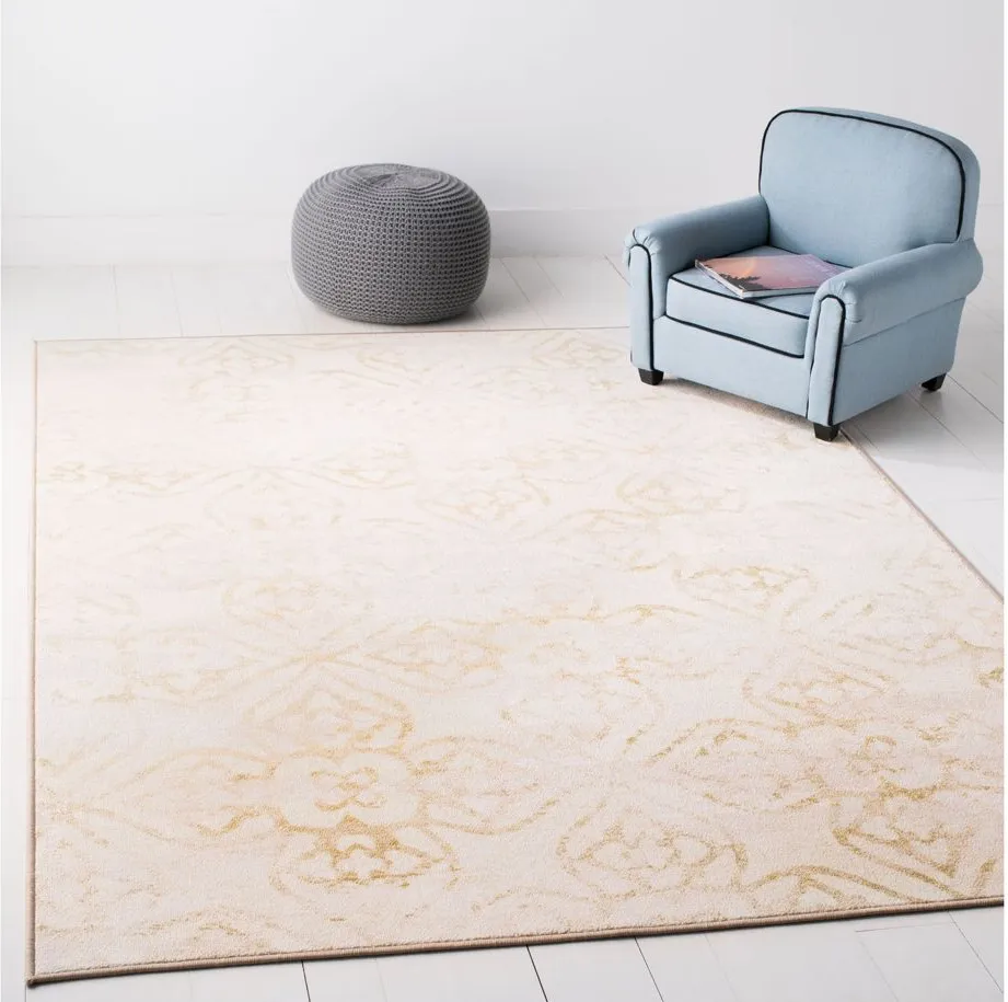 Disney Aladdin Area Rug in Ivory & Gold by Safavieh