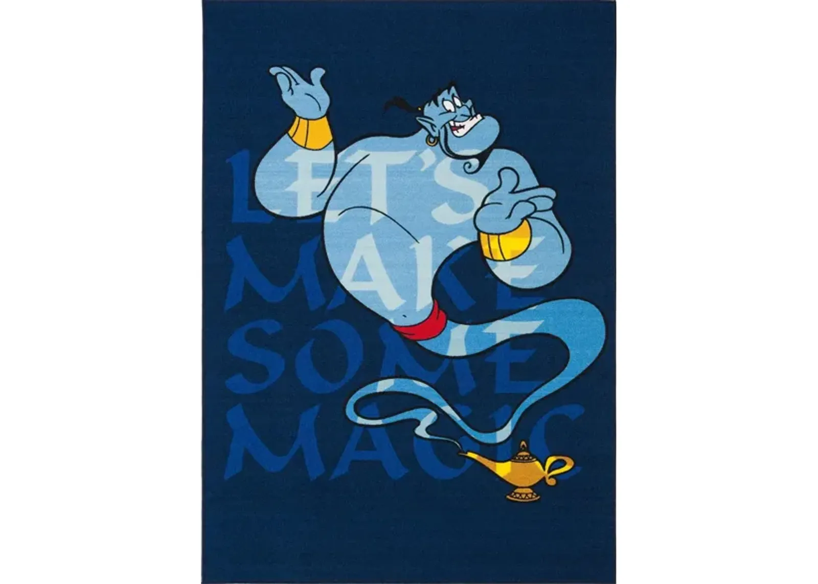 Disney Aladdin Area Rug in Blue & Light Blue by Safavieh