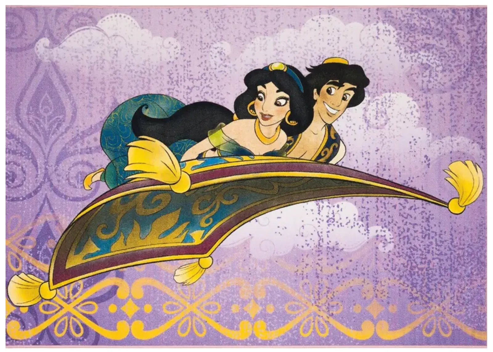 Disney Aladdin Area Rug in Purple & Gold by Safavieh