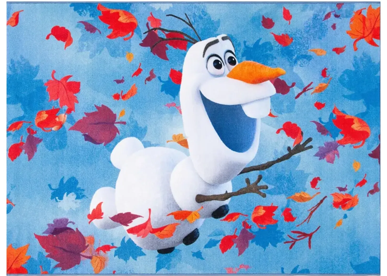 Disney Frozen 2 Area Rug in Blue & Orange by Safavieh