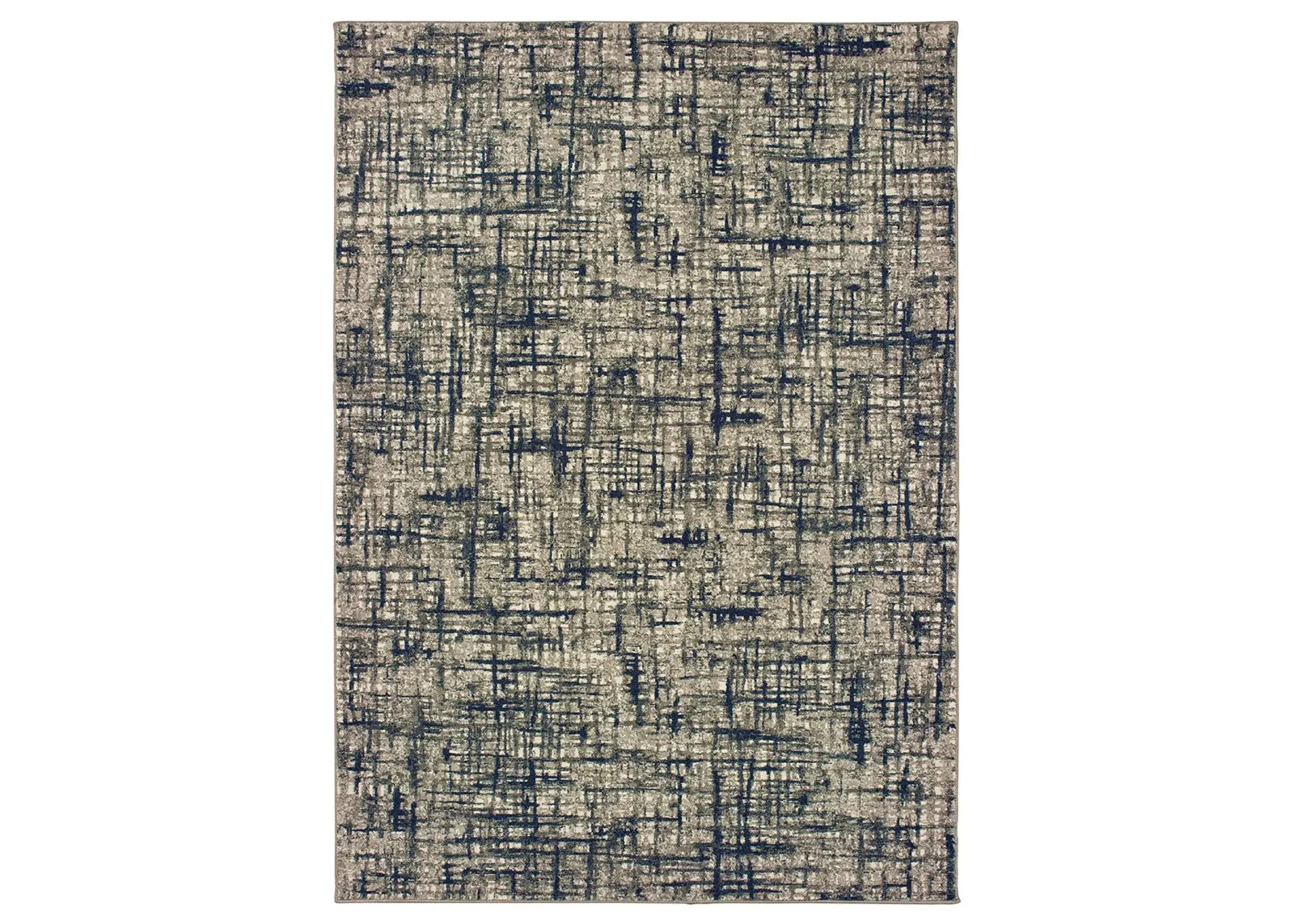 Kellen Area Rug in Charcoal/Beige by Bellanest