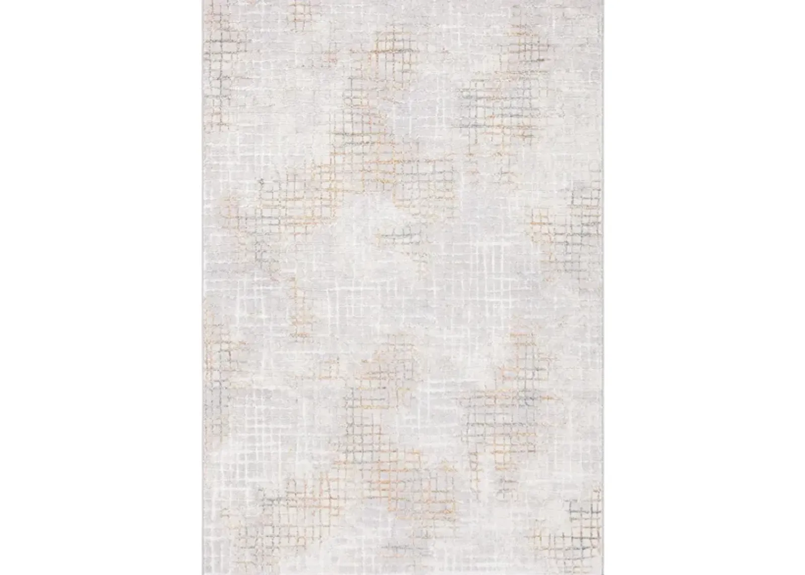 Orchard VI Rug in Gray & Gold by Safavieh