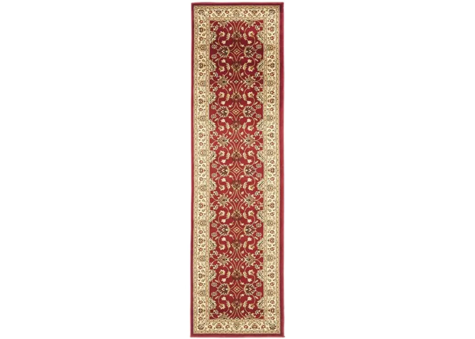 Severn Runner Rug in Red / Ivory by Safavieh