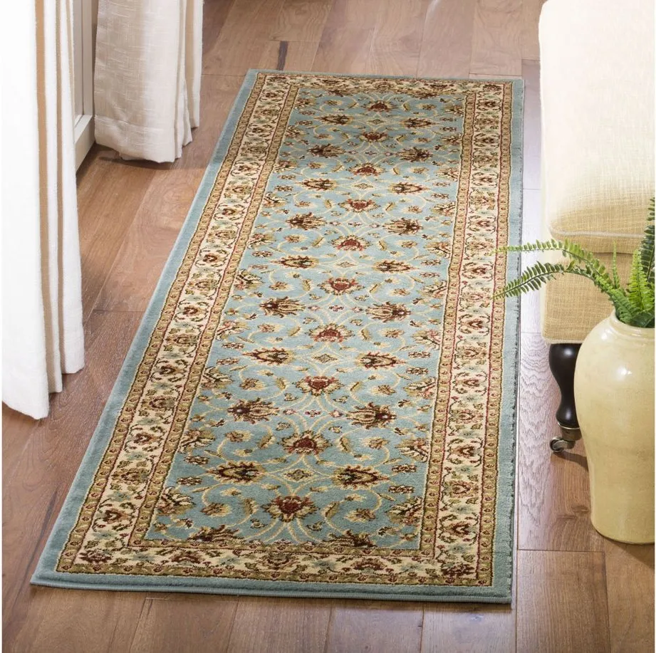 Severn Runner Rug in Blue / Ivory by Safavieh