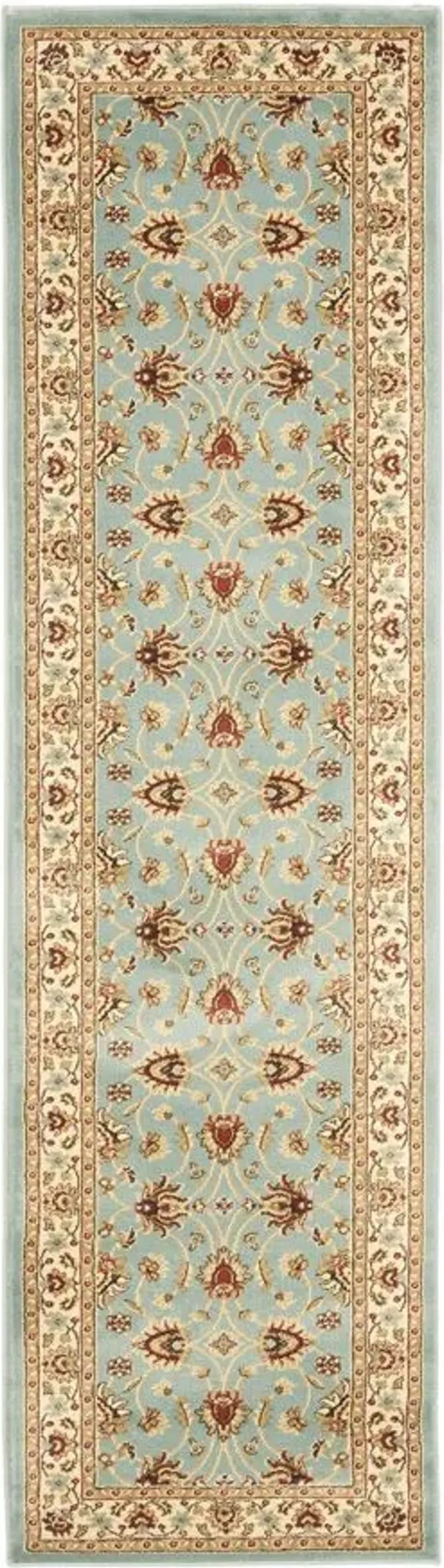 Severn Runner Rug in Blue / Ivory by Safavieh