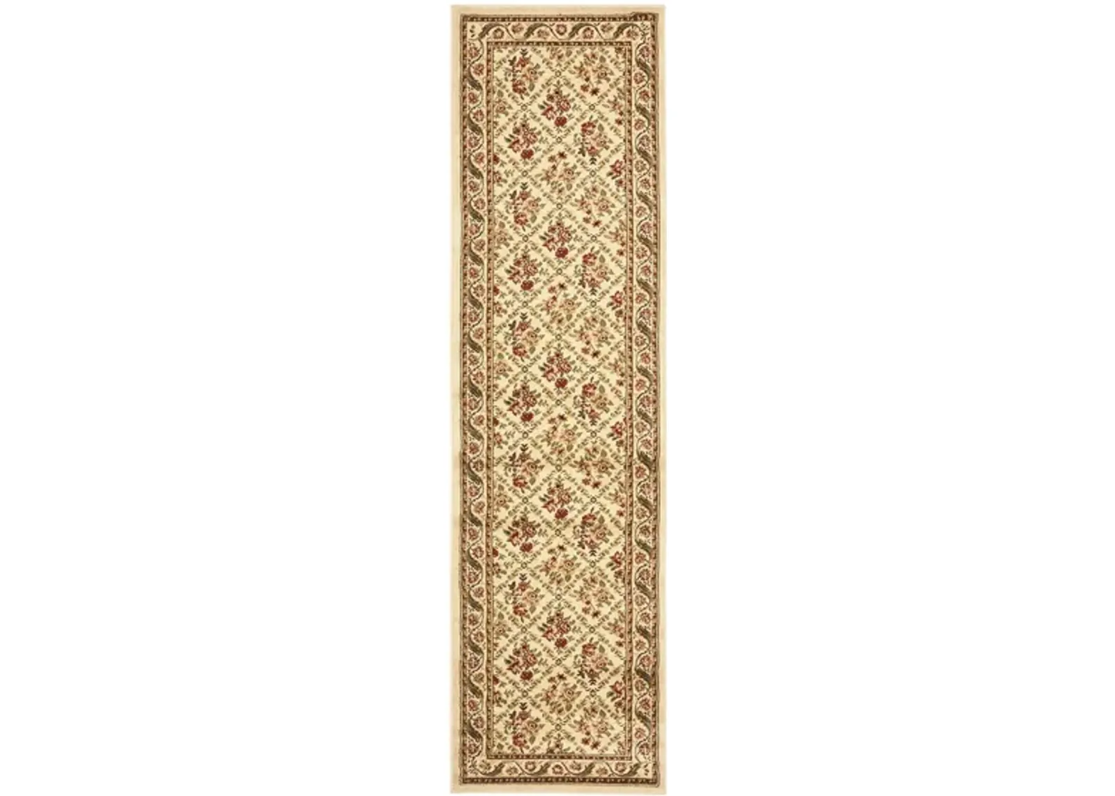 Crown Point Runner Rug in Ivory by Safavieh