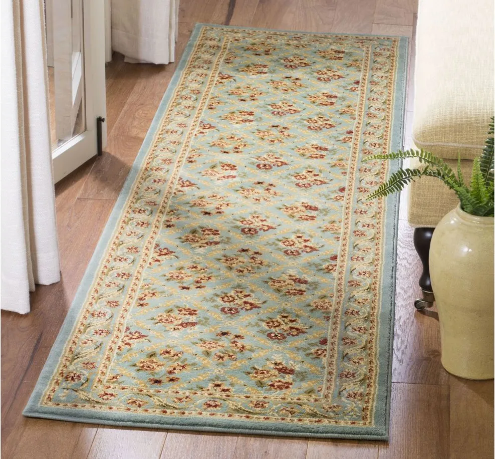 Crown Point Runner Rug in Blue by Safavieh