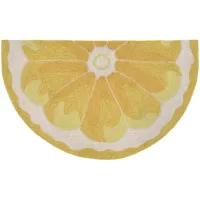 Frontporch Lemon Slice Indoor/Outdoor Area Rug in Yellow by Trans-Ocean Import Co Inc