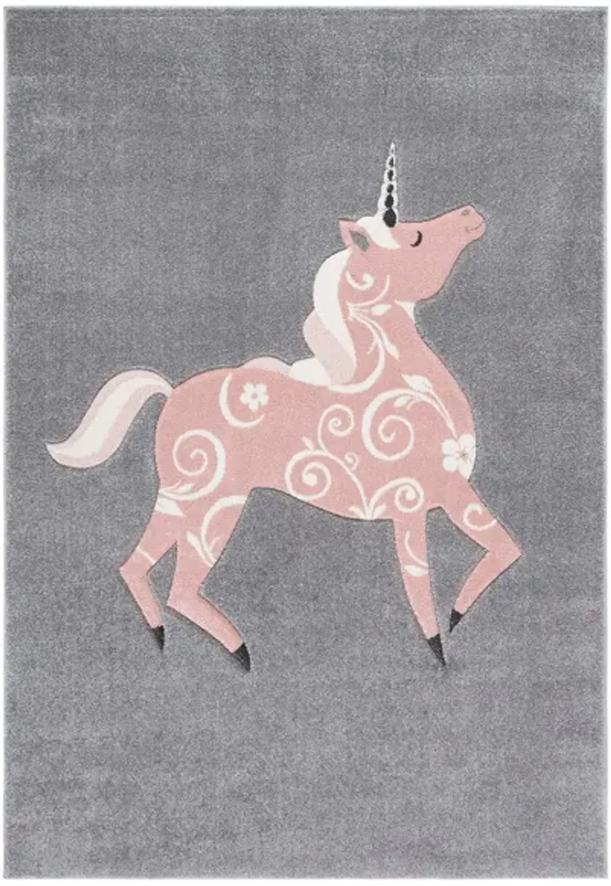 Carousel Unicorn Kids Area Rug