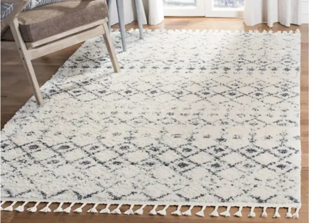 Berber Fringe Shag Area Rug