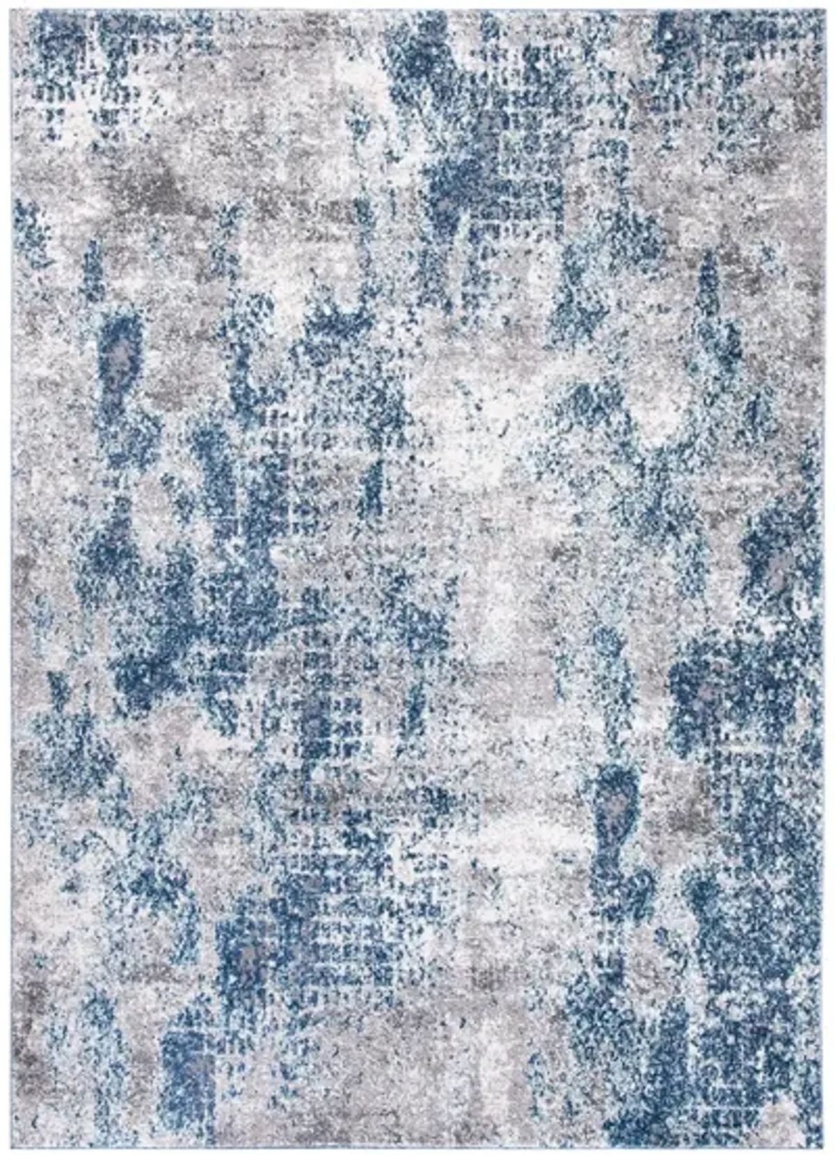 Aston Area Rug in Navy & Gray by Safavieh