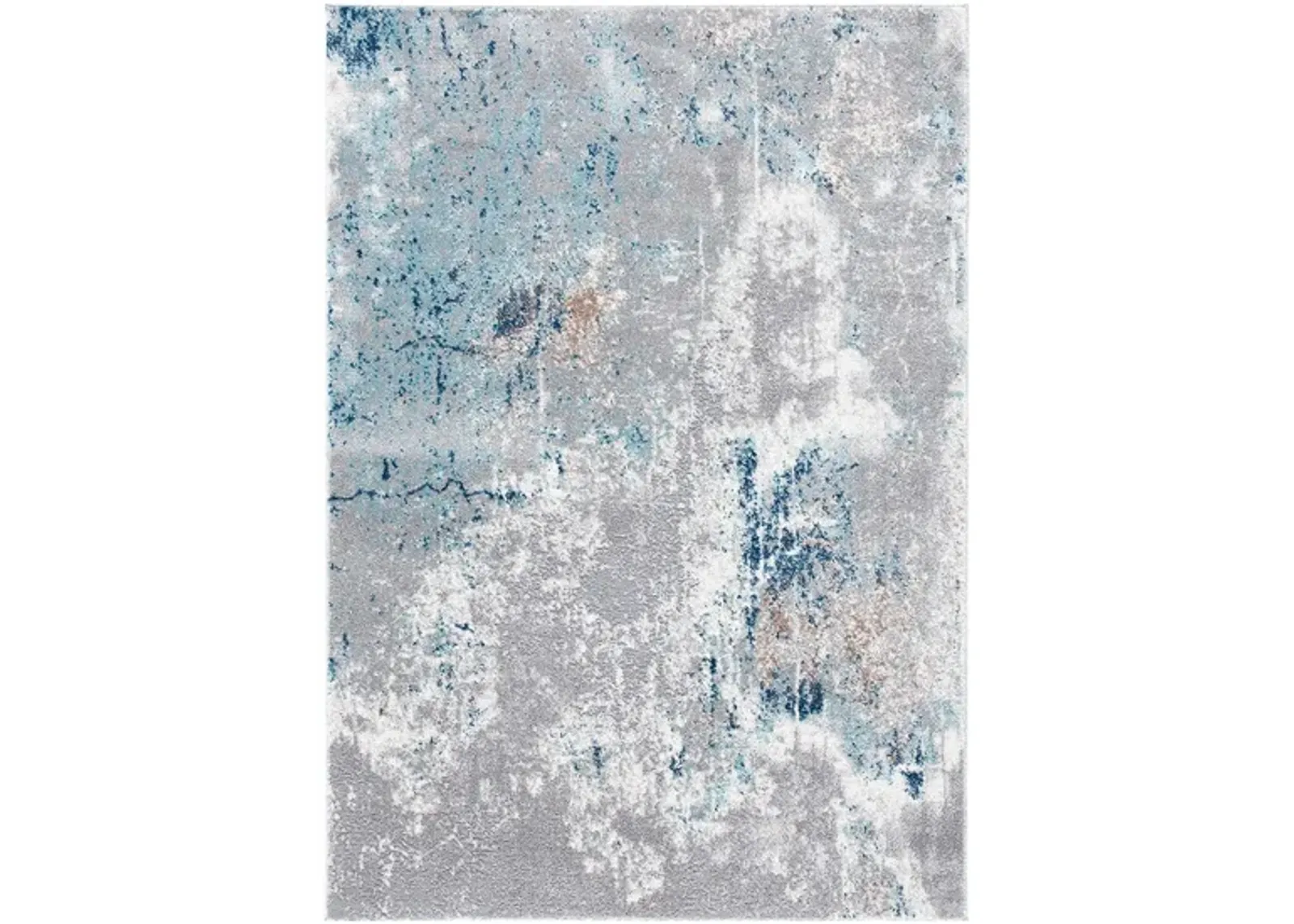 Osbourne Area Rug in Gray & Blue by Safavieh