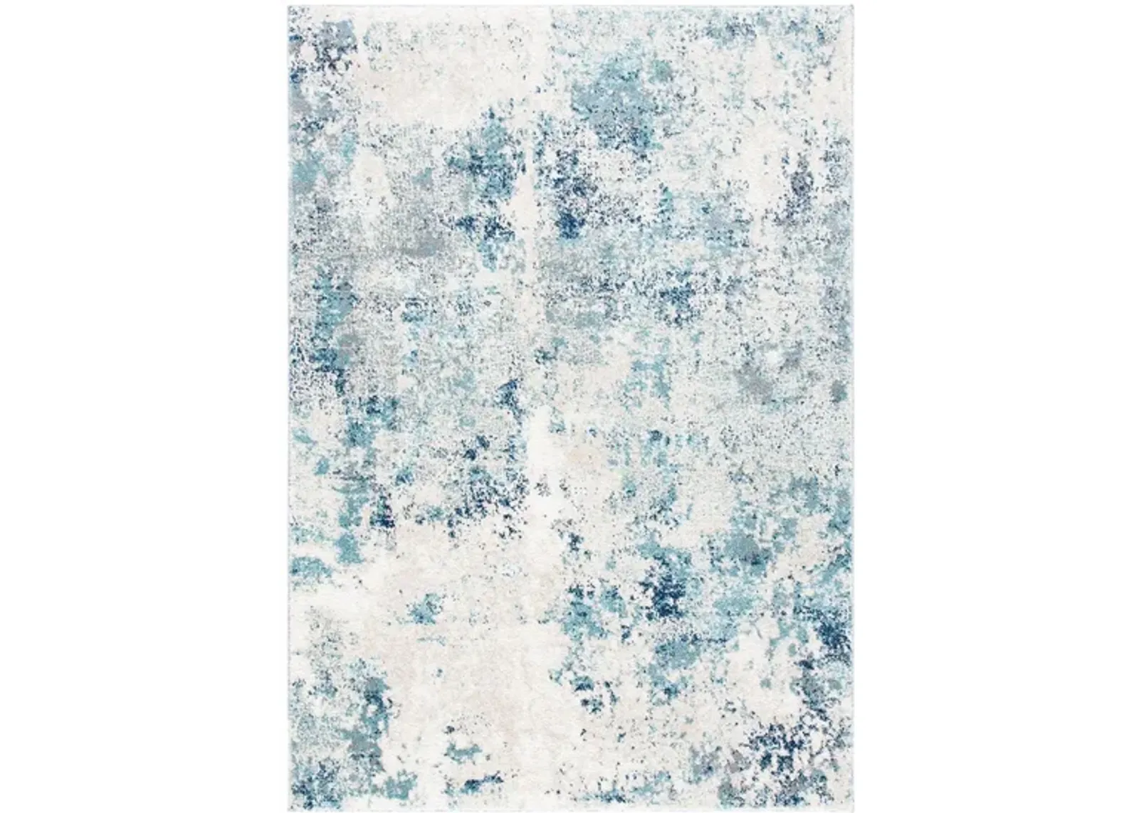 Iommi Area Rug in Ivory & Blue by Safavieh