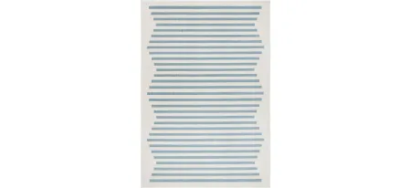 Ornelle Area Rug in Ivory/Blue by Safavieh