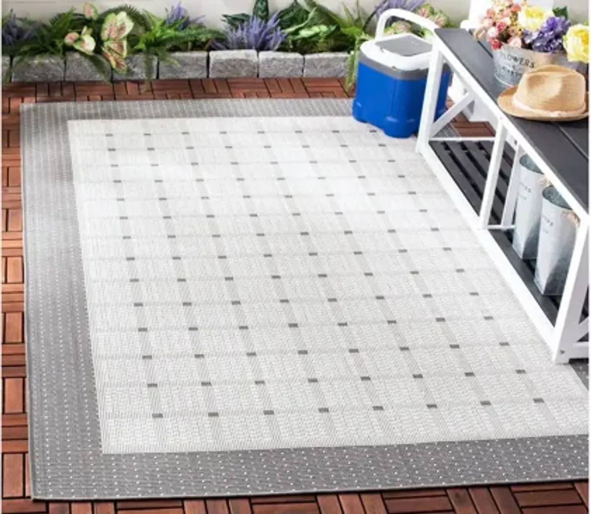 Bermuda Indoor/Outdoor Square Area Rug