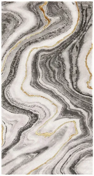 Craft Area Rug in Gold/Gray by Safavieh