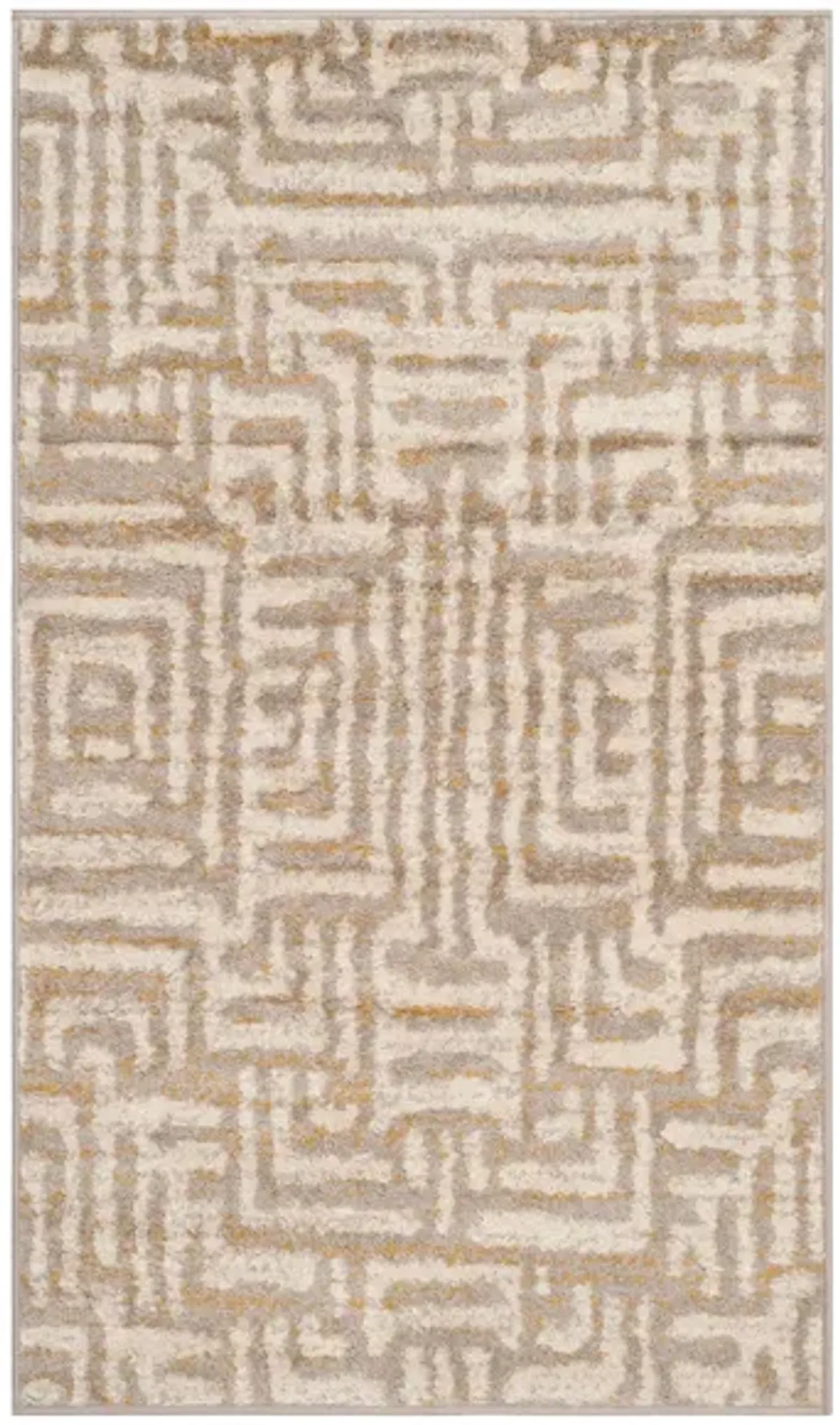 Rhine Ivory Area Rug in Ivory / Mauve by Safavieh