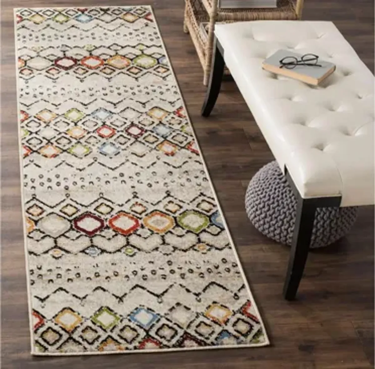 Halen Ivory Runner Rug