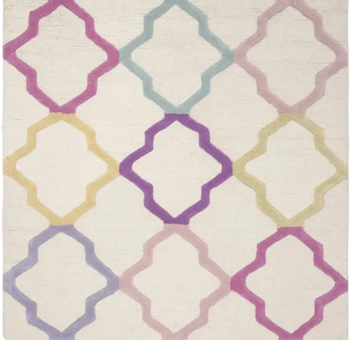 Alanda Kid's Rug in Ivory/Multi by Safavieh