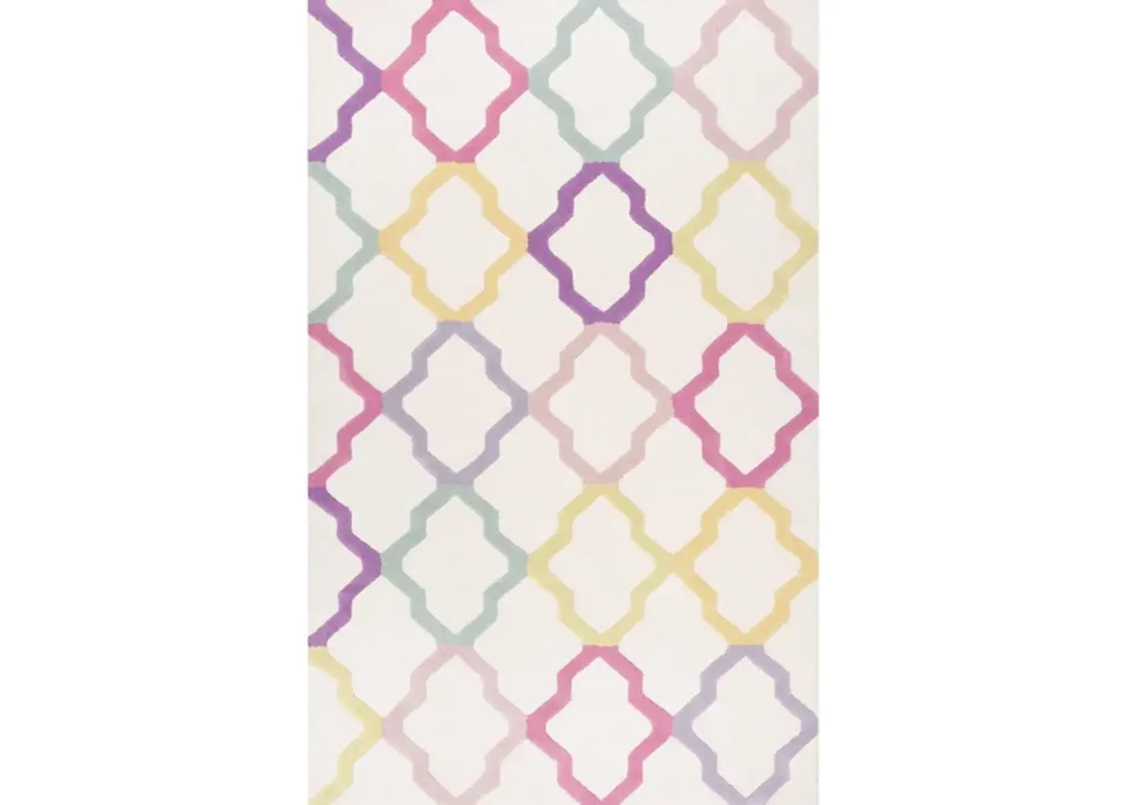 Alanda Kid's Rug in Ivory/Multi by Safavieh