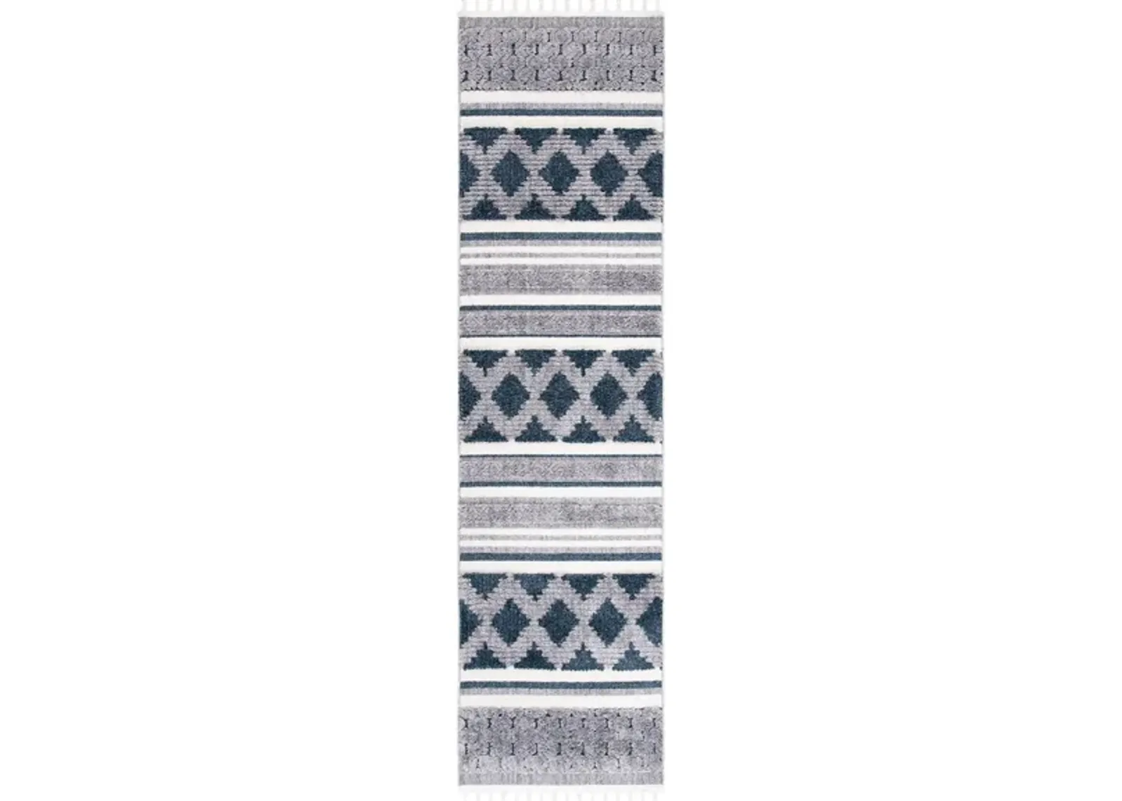 Marrakesh Runner Rug in Blue by Safavieh