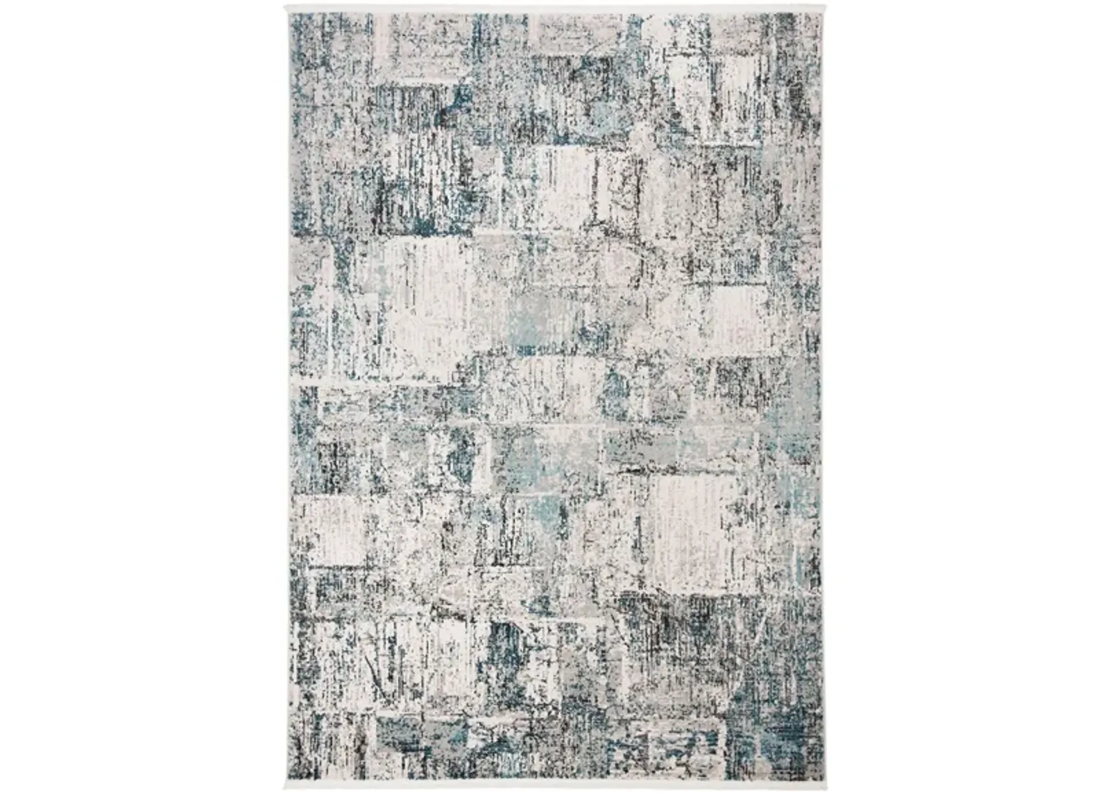 Shivan Area Rug in Gray / Blue by Safavieh