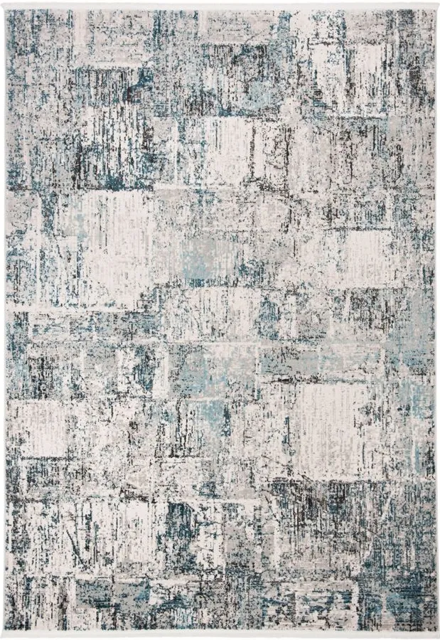 Shivan Area Rug in Gray / Blue by Safavieh