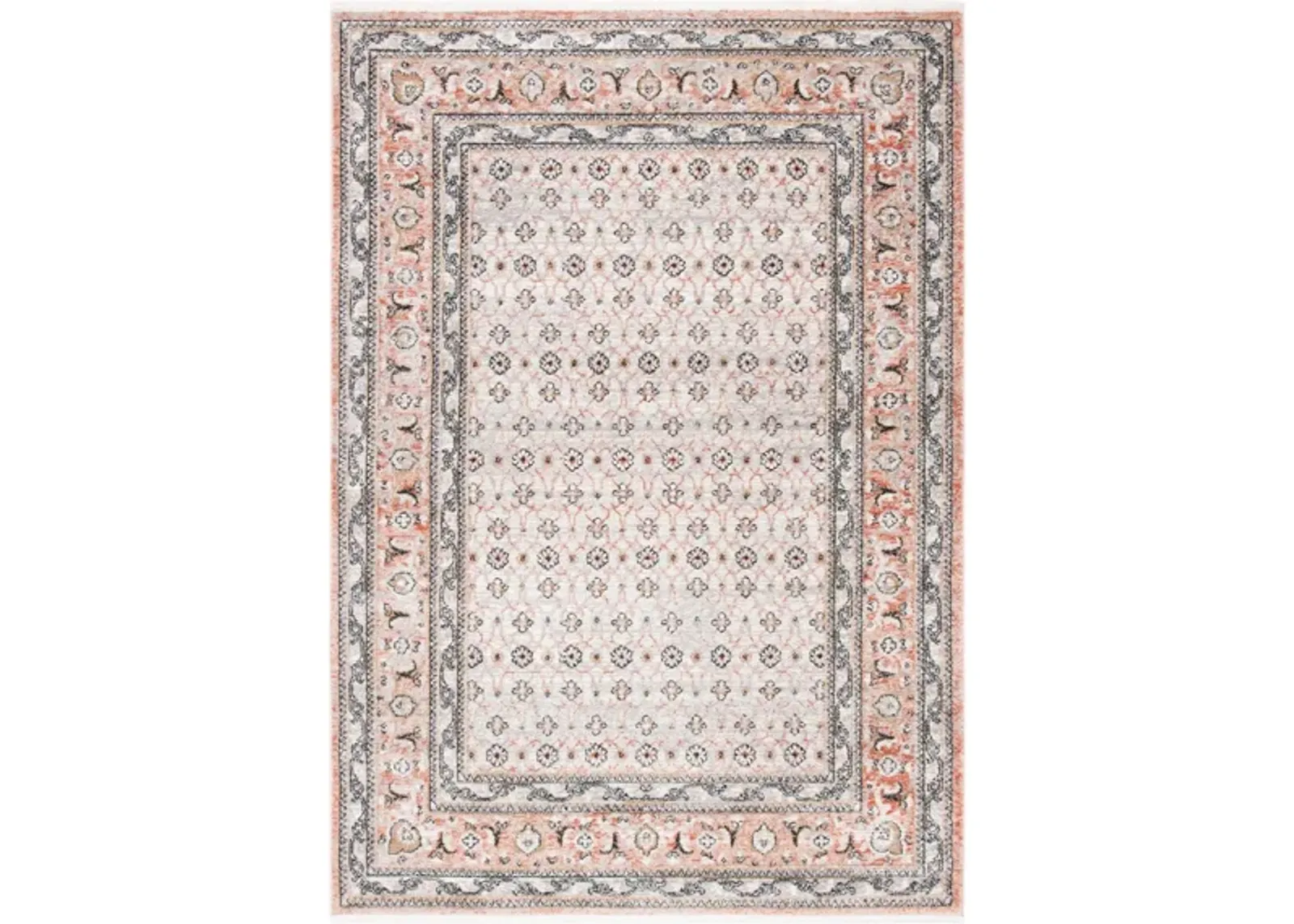 Shivan Area Rug in Gray / Rose by Safavieh