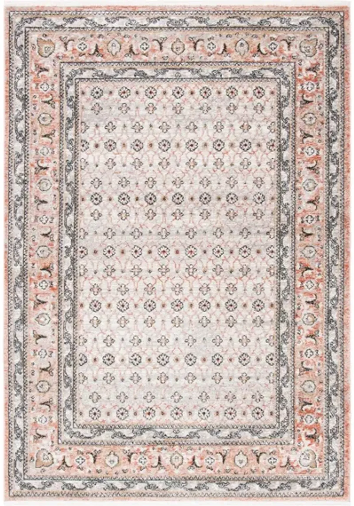 Shivan Area Rug in Gray / Rose by Safavieh